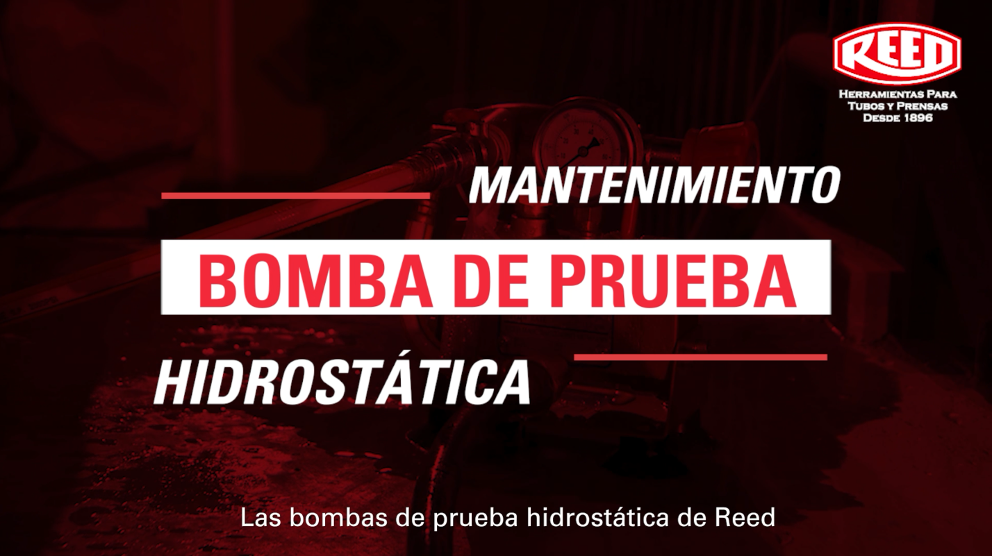 Consejos de mantenimiento de la bomba de prueba hidrostática